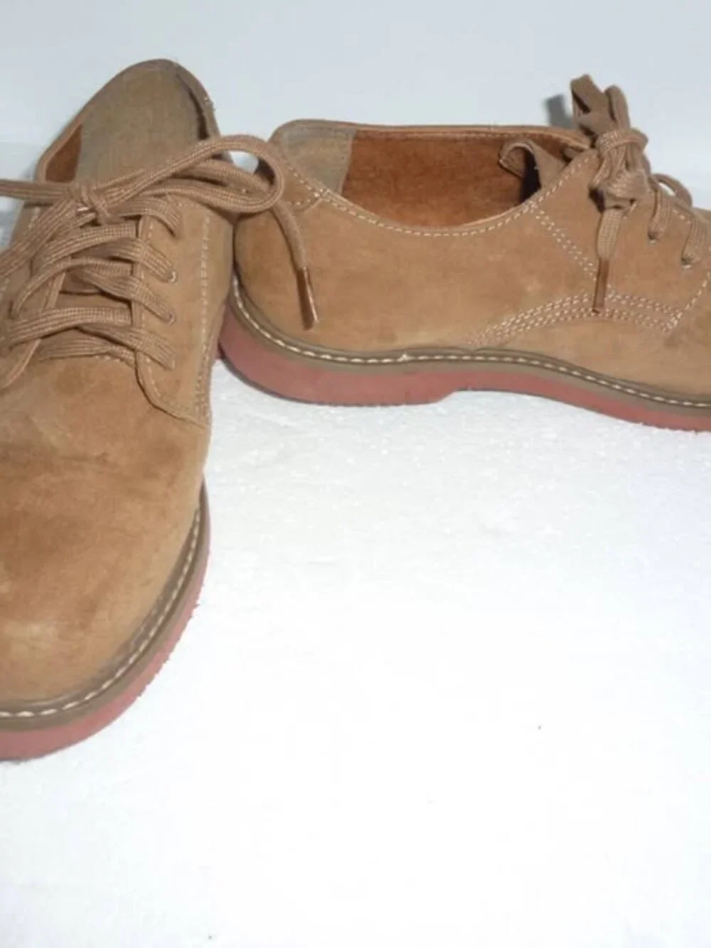 Sperry Top-Sider Brown Suede Dress Shoes - Boys Sz 3